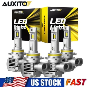 9005 / 9006 Kit de faros LED bombillas de haz alto bajo súper brillantes 6000K inalámbricas - Imagen 1 de 15