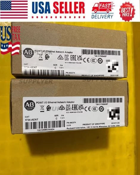 Adaptador de red Ethernet E/S AB 1734-AENT SER C POINT 1734AENT PRO nuevo sellado - Imagen 1 de 1