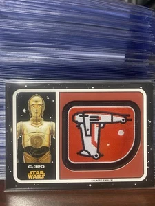 2017 Star Wars: Journey to The Last Jedi Galactic Emblem Relics C-3PO Patch - Picture 1 of 4