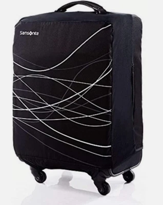 Samsonite Printed Luggage Cover, Black, Medium new w/o tags - Image 1 of 3