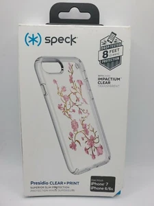 Speck Presidio Clear + Print Case For iPhone 8 iPhone 7 iPhone SE2022/2020 Clear - Picture 1 of 4