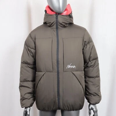 NANGA NORTHERN LIGHTS DOWN JACKET IN KHAKI SIZE US S/JP M - Image 1 of 4