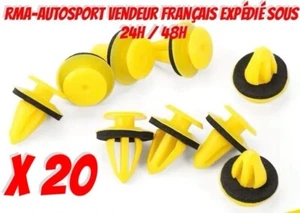 20x Clips Fixation Panneau Porte Garniture Renault Clio Mégane Etc Dacia Sandero - Imagen 1 de 4