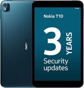 Nokia T10 4G 32 GB 20.3 cm  8" Tiger 3 GB Wi-Fi 5 (802.11ac) Android Tablet Blue - Picture 1 of 4