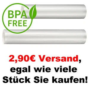 Vakuumierfolie BPA FREI Vakuumierbeutel Folienrolle Vakuumrollen Sous vide 95°C - Bild 1 von 3