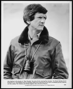 Director John Badham Blue Thunder Original 1980s On Set Movie Promo Photo - Imagen 1 de 1