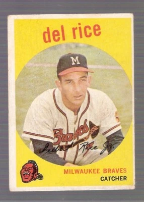 Venezuelan Topps Del Rice #104 Milwaukee Braves BENCO VENEZUELA - Image 1 of 2