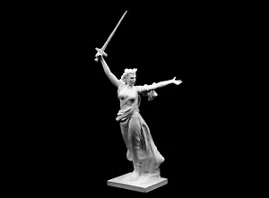 Das Vaterland ruft Statue | Denkmal der Sowjetunion ZWEITER Weltkrieg | Historische Skulptur | - Bild 1 von 10