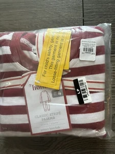 Pottery Barn KIDS CLASSIC STRIPE CHRISTMAS PAJAMAS-2 PIECE-UNISEX-SIZE 4-NWT - Picture 1 of 6