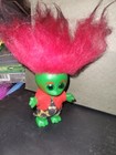 Vintage Troll Doll 1964 L Khem Zielony Obcy Księżyc Goon Tarzan Typ Strój