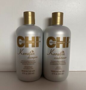 NWT CHI Reconstructing Duo Keratin Shampoo & Conditioner, 12oz Each
