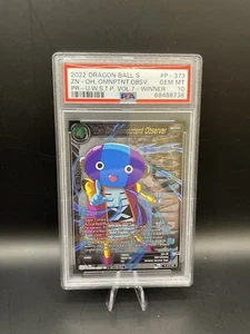 Zen-Oh Omnipotent Observer PromoRaro PR373\Lámina-Dragon Ball GANADOR Estampado PSA10 - Imagen 1 de 2