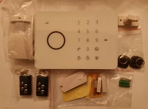 Kit alarme sans fil Gsm Basic & pas cher - Picture 1 of 3