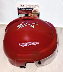 Nate Danielson signed Detroit Red Wings mini helmet autographed JSA - Picture 1 of 2