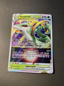 SERPERIOR V ASTRO 008/195 Ultra Rara Italiano POKEMON Tempesta Argentata - Picture 1 of 2
