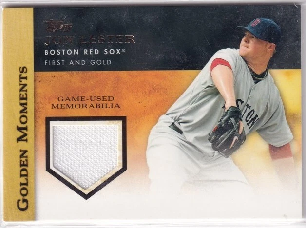 2012 Topps - Golden Moments Relics #GMR-JL Jon Lester - Image 1 of 1
