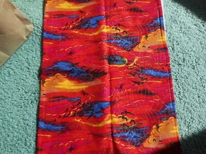 Boo by Hoffman International Fabrics - bats, spiders w/gold metallic highlights - Picture 1 of 1