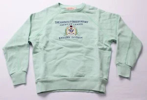 The Animals Observatory Girls L/S Turquoise Shark Sweatshirt AP2 Green Size: 8 - Picture 1 of 4