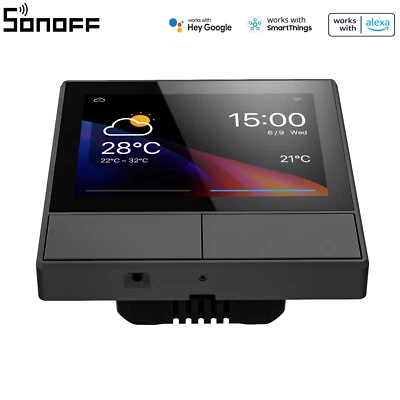 SONOFF NSpanel Smart Wall Switch Touch Scene Display Light Switch APP Control - Image 1 of 4