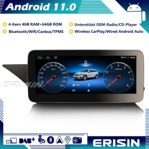 10.25" IPS Android 12 Autoradio GPS DAB+CarPlay Navi Mercedes-Benz E-Klasse W212 - Bild 1 von 12
