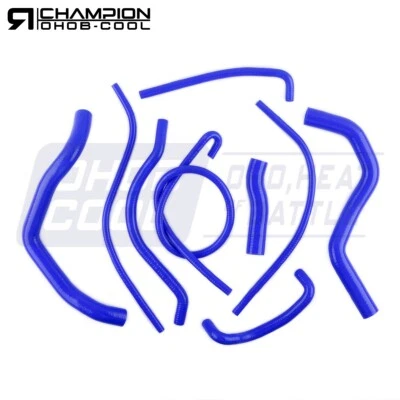 MANGUERA RADIADOR SILICONA SUZUKI GSXR 600 750 2000 2001 2002 2003 K1 K2 K3 9 piezas Foto 1 de 4