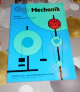DDR- Mechanik + Anleitung zum Schülerexperimentiergerät + physikkasten Schule - Bild 1 von 3