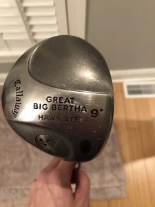 Great Big Bertha Hawkeye 9 degree stiff flex driver - Picture 1 of 5