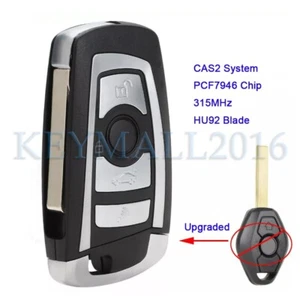 KR55WK47993 Upgraded Remote Key Fob for BMW CAS2 3 5 6 7 Series X3 X5 Z3 315MHz - Picture 1 of 4
