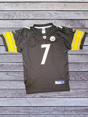 CAMISETA NEGRA JUVENIL PITTSBURGH STEELERS REEBOK BEN ROETHLISBERGER #7 XL (18-20) Foto 1 de 4