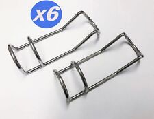 6mm Double Wire Rod Holder Stainless Steel 316 Snapper Fishing Rod Rack X6pc