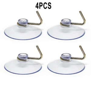 4 Pcs Suction-Hooks Suction-Cup Towel Holder Without Drilling Hooks Wall Hooks - Bild 1 von 24
