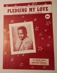 Partituras Johnny Ace "Pledging My Love" ©1955 - Imagen 1 de 2