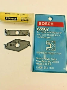 DUE TAGLIERINE BOSCH 85507 CARBURO 5/64" KERF (SPEDIZIONE GRATUITA) - Foto 1 di 2