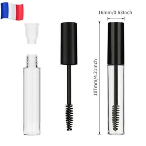 Bouteille rechargeable cils 10ml Tube Mascara vide contenant entonnoir ricin fr - Foto 1 di 20
