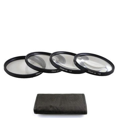 49mm-77mm +1+2+4+10 Close Up Macro Lens Filter for Nikon Pentax Sony DSLR Camera - Image 1 of 4