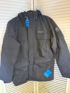 Columbia Trillium Parka Piumino 550 Nero M Nuovo con etichette #4a3 - Foto 1 di 5