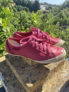 Palladium Women’s Pink Leather Sneakers EU 38 UK 5 US 7.5 Casual Shoes - Bild 1 von 12