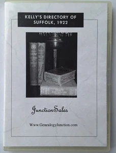 Kelly's Directory of Suffolk 1922 - Genealogy Junction - scanned images - Zdjęcie 1 z 3