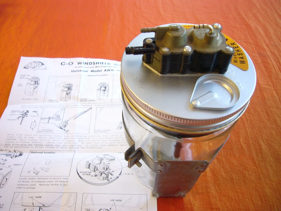 56 57 58 Buick Chevy Olds Pontiac Trico Lavadora de Parabrisas NUEVA COMO NUEVA EXCELENTE Foto 1 de 4