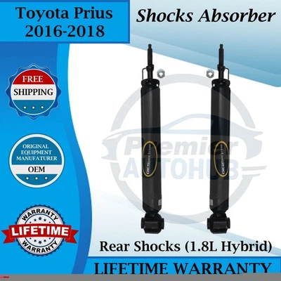 Amortiguadores traseros izquierdo y derecho Monroe OEM para Toyota Prius 2016-2018 híbrido 1,8 L Foto 1 de 4