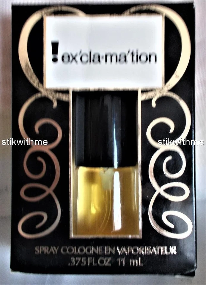 Ex'cla*ma'tion por Coty Spray Colonia MUJER .375 fl. oz.   RARO NUEVO en CAJA Foto 1 de 1