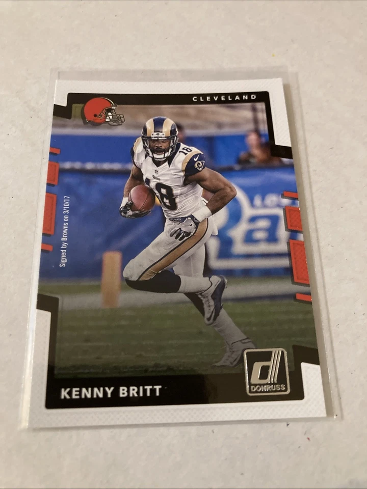 2017 Donruss Football #81 Kenny Britt Browns - Image 1 of 1