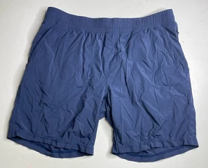 Rhone Mako Shorts Mens Sz XL Blue 9" Inseam Pockets Stretch Performance Active - Picture 1 of 7