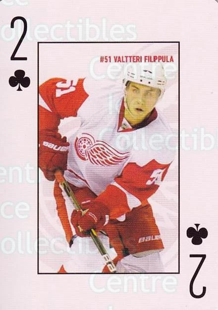 2014-15 Detroit Red Wings Playing Card #27 Valtteri Filppula - Image 1 of 1