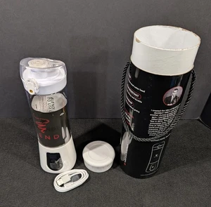 Blendi Licuadora Portátil Inalámbrica 17.5oz Recargable Blanca Nueva Caja Abierta - Imagen 1 de 4
