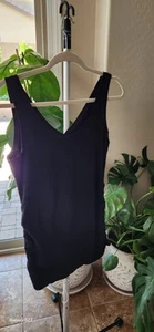 Maternity Black Tank Top, Size S, Reversible Front/Back - Picture 1 of 2