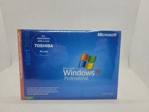 Microsoft Windows XP Professional nur zum Vertrieb mit Toshiba PC. Neu! - Bild 1 von 3