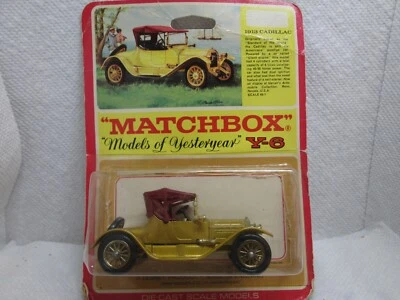 Matchbox Models Of Yesteryear Y6-3 1913 Cadillac  - Image 1 of 4