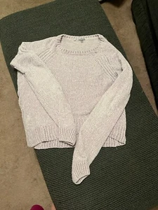 Charlotte Russe Long Sleeve Open Knit Sweater Soft Cozy Women’s size medium - Picture 1 of 2