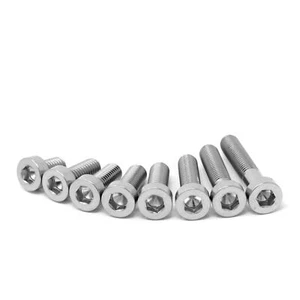 m6 x 10 15 16 18 20 25 30 35 Titanium Low Profile Cap Head DIN 6912 Bolt Screw - Picture 1 of 9